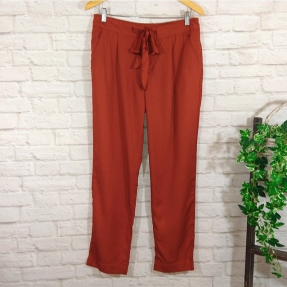 Tahari Picante Orange Slacks